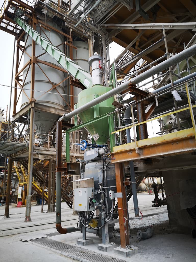 Trasporto Pneumatico Gesso — foto 2