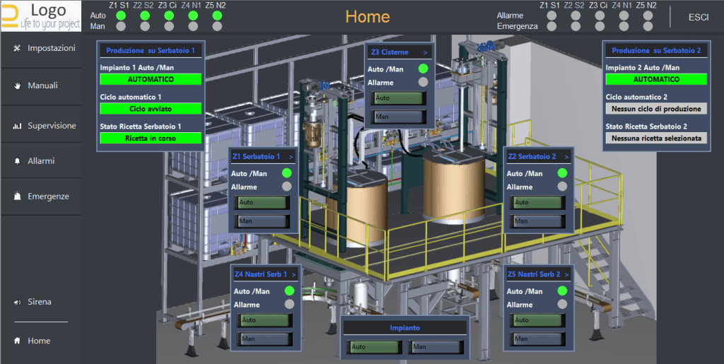 Impianto Idroguaine Industriale — foto 1