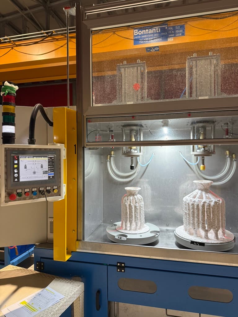 Banco di Lavaggio Gusci Ceramici — Rolls Royce Aerospace